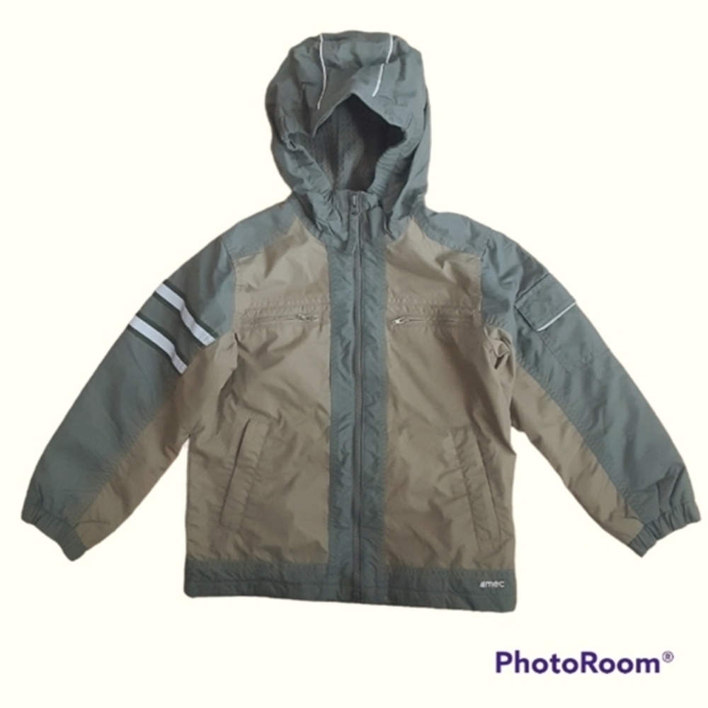 MEC Waterproof Fall/Spring jacket,kids size 5